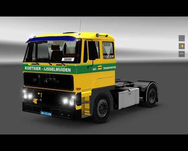 ets2 Daf 2800 4x2 Koetsier IJsselmuiden  prive skin ets2