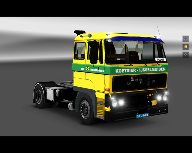 ets2 Daf 2800 4x2 Koetsier IJsselmuiden 1 prive skin ets2