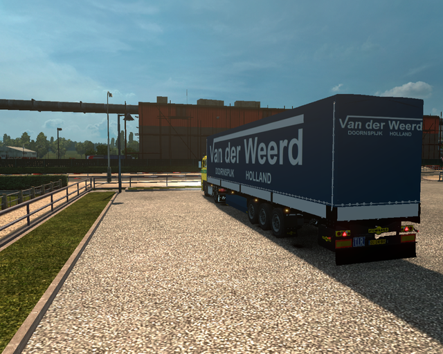 ets2 ets2 Daf 2800 4x2 + HUMBAUR zeiltrailer Koets prive skin ets2