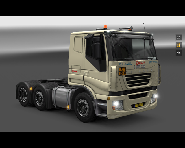 ets2 Iveco Stralis 6x2 Kreuze Oliehandel Steenwijk prive skin ets2