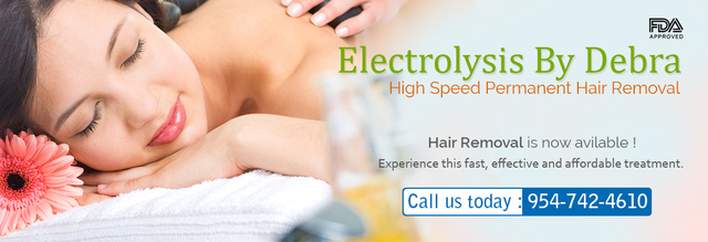 Hair Removal by Electrolysis in Florida Electrolysis By Debra