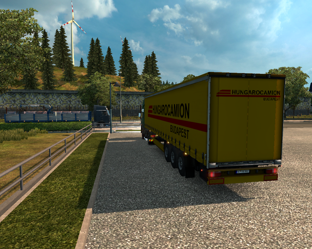 ets2 Iveco TurboStar 4x2 + Profiliner Hungarocamio prive skin ets2