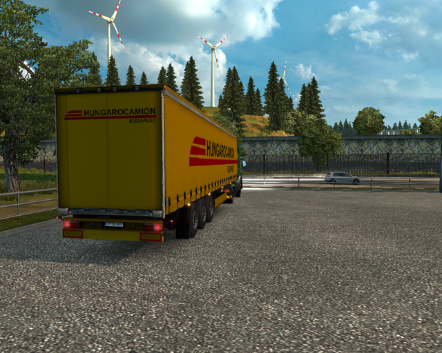 ets2 Iveco TurboStar 4x2 + Profiliner Hungarocamio prive skin ets2