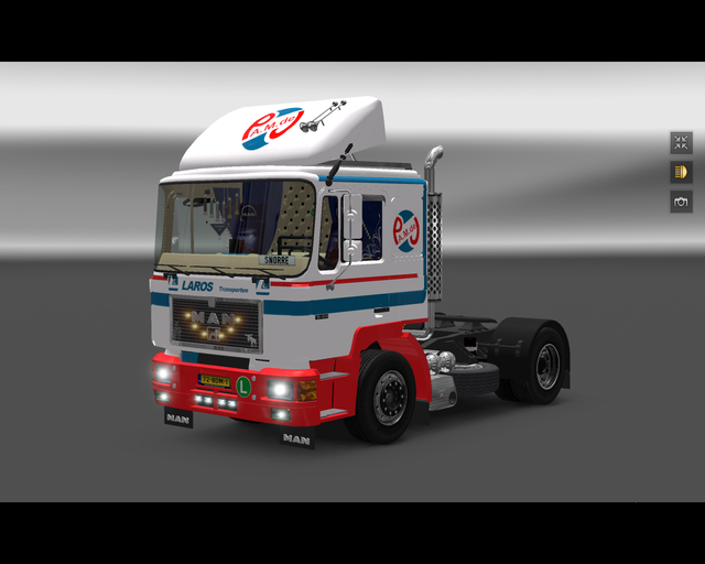 ets2 Man F90 4x2 P.A.M prive skin ets2