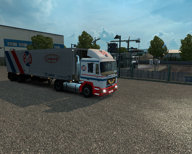 ets2 Man F90 4x2 + 2 asser cooltrailer P.A.M prive skin ets2