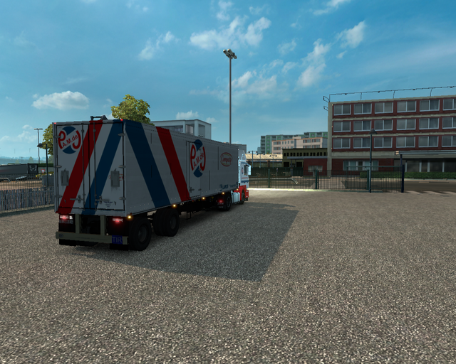 ets2 Man F90 4x2 + 2 asser cooltrailer P.A.M prive skin ets2