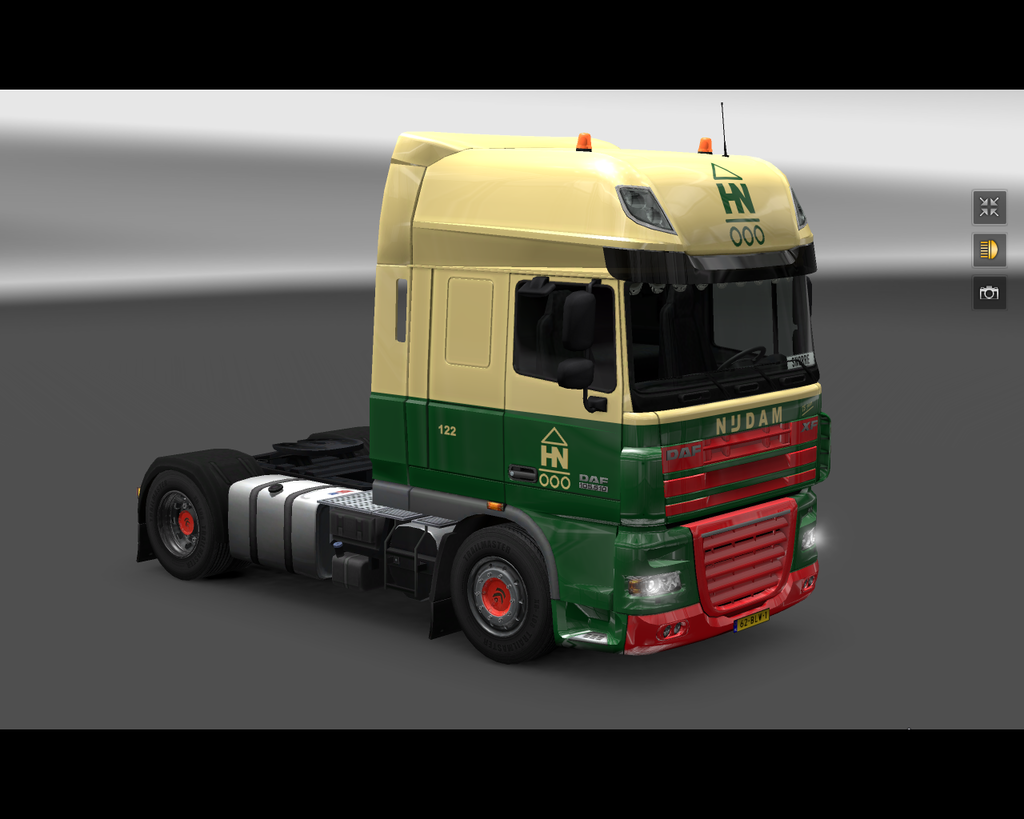 ets2 Daf 105 XF 4x2 Nijdam Transport Groningen 1 - prive skin ets2