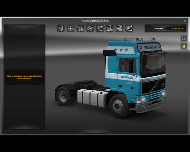 ets2 Volvo F16 4x2 Wegman Transport Sellingen 1 prive skin ets2