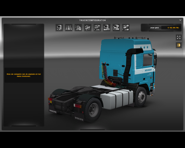 ets2 Volvo F16 4x2 Wegman Transport Sellingen 2 prive skin ets2