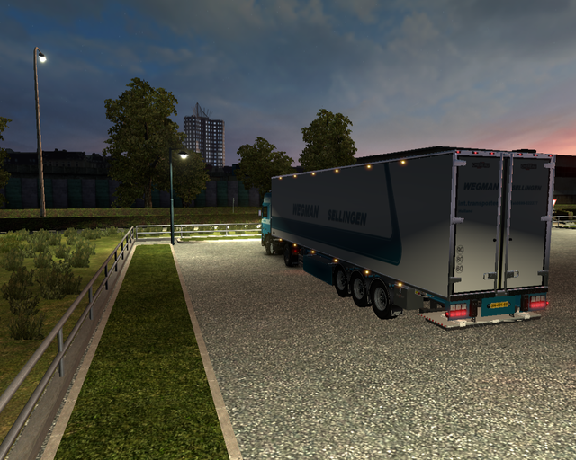 ets2 Volvo F16 4x2 + Chereau Coolliner Wegman Tran prive skin ets2