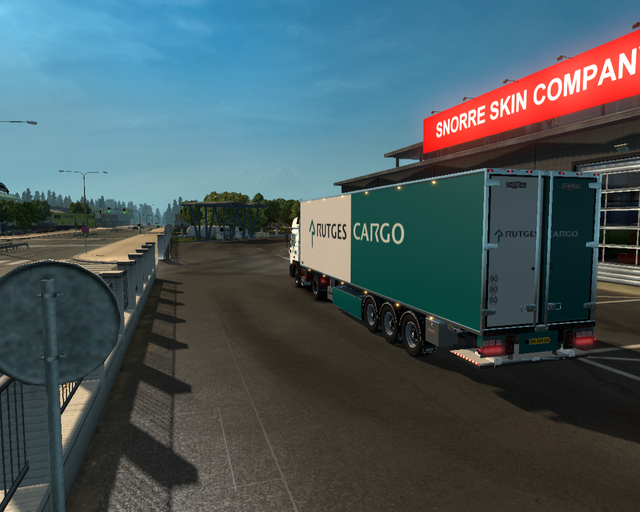 ets2 Man F2000 silenz 4x2 + Cherau coolliner Rutge prive skin ets2