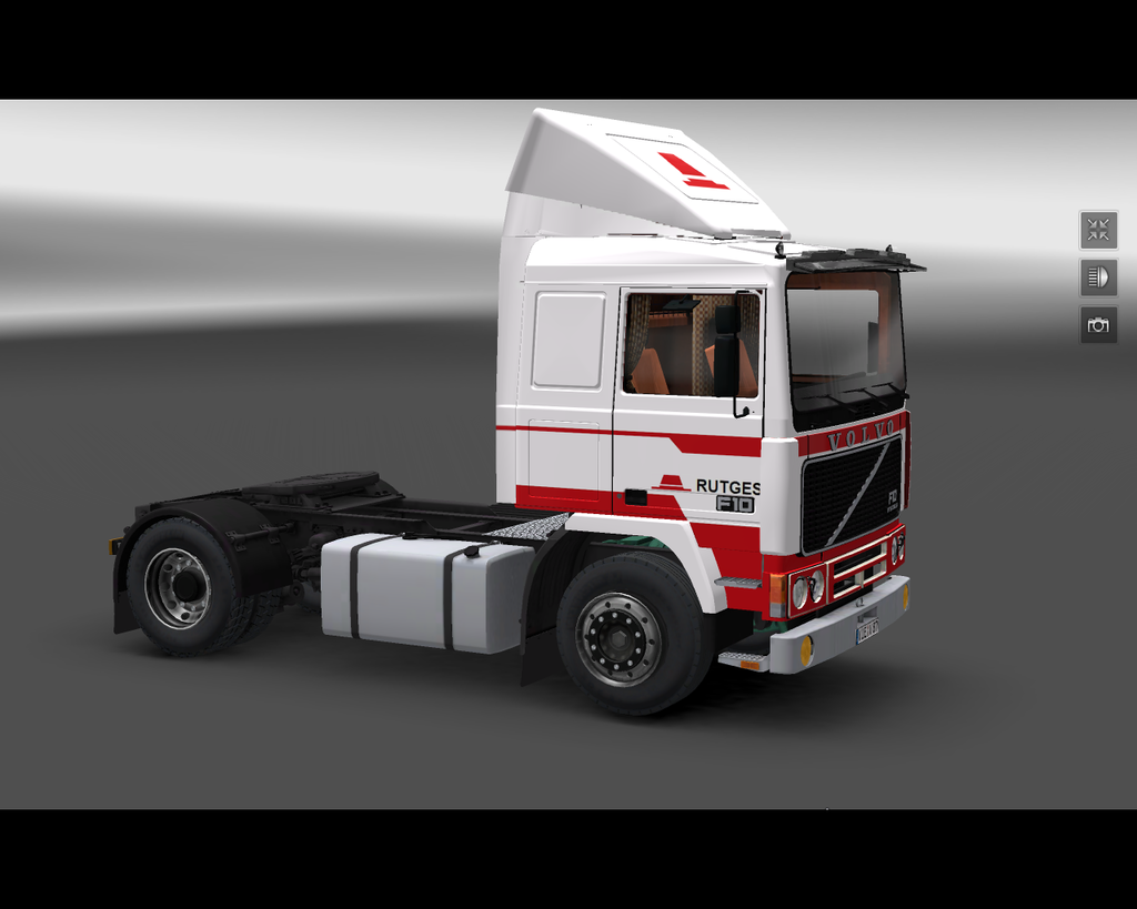 ets2 Volvo F10 low roof 4x2 Rutges Pakhoed 1 - prive skin ets2