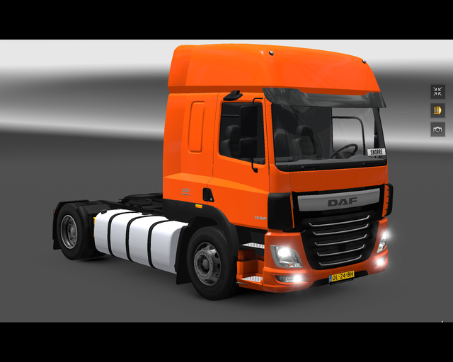 ets2 Daf CF 4x2 1 prive skin ets2