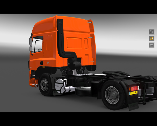 ets2 Daf CF 4x2 3 prive skin ets2