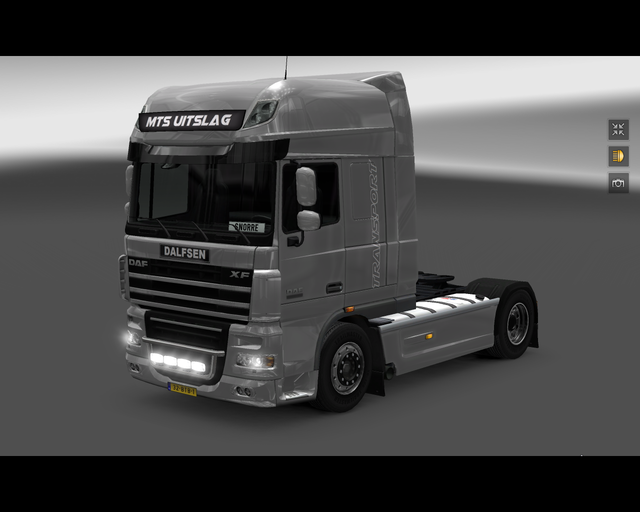 ets2 Daf Xf 105 4x2 MTS Uitslag Dalfsen Holland  prive skin ets2