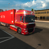 ets2 Daf Xf 105 4x2 + 45ft ... - prive skin ets2