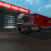 ets2 Daf Xf 105 4x2 + 45ft ... - prive skin ets2