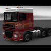 ets2 Daf XF 105 6x2 A - prive skin ets2