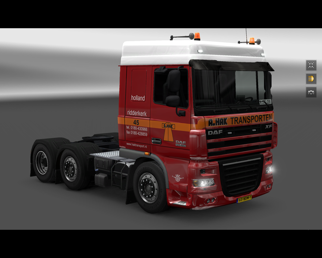 ets2 Daf XF 105 6x2 A prive skin ets2