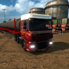 ets2 Daf XF 105 6x2 + Tube ... - prive skin ets2