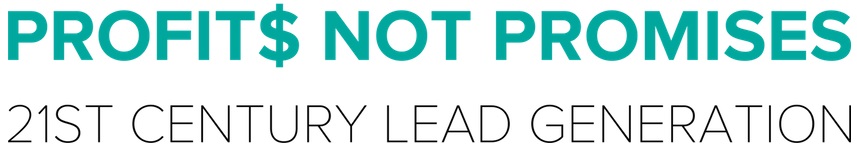 Logo Profits Not Promises