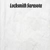 Locksmith Sarasota