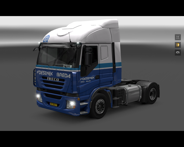 ets2 Iveco Stralis 4x2 Voesenek Breda Holland  prive skin ets2