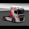 ets2 Daf XF 105 4x2 van Don... - prive skin ets2