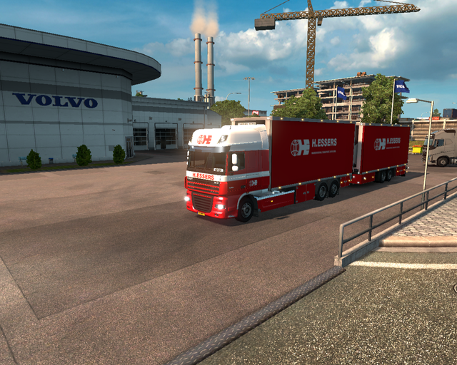 ets Daf XF 105 6x2 BDF + Tandem H prive skin ets2