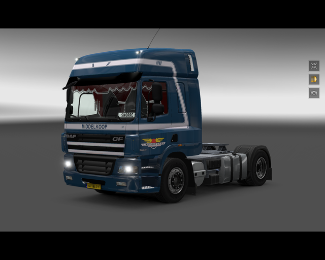 ets2 Daf CF 4x2 D.J prive skin ets2