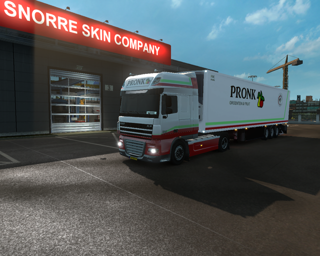 ets2 Daf XF 105 4x2 + Chereau Inogram Groenten & F prive skin ets2