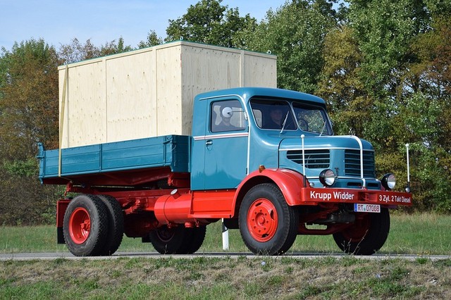 DSC 0378-BorderMaker LKW Veteranen Treffen Autohof WÃ¶rnitz 2015