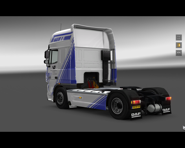 ets2 Daf XF105 4x2 Peeman Transport b.v prive skin ets2