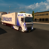 ets2 Daf XF105 4x2 + Contai... - prive skin ets2