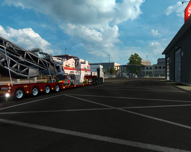 ets2 Daf Xf105 6x2 + Doll dieplader met Freezmachi prive skin ets2