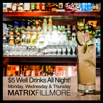 night club sf Matrix Fillmore