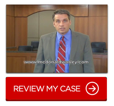 accident injury lawyer McDonald Worley Attorneys at Law