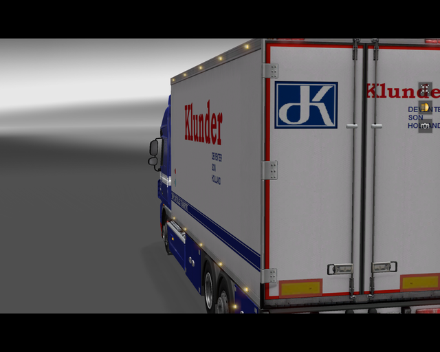 ets2 Daf XF 105 6x2 BDF Klunder transport Deventer prive skin ets2