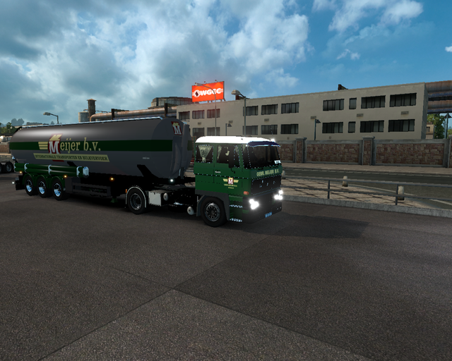 ets2 Daf 2800 4x2 + silo Kipper Gebr Meijer bv Int prive skin ets2