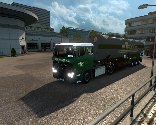 2800 4x2 + silo Kipper Gebr Meijer bv Internationa prive skin ets2