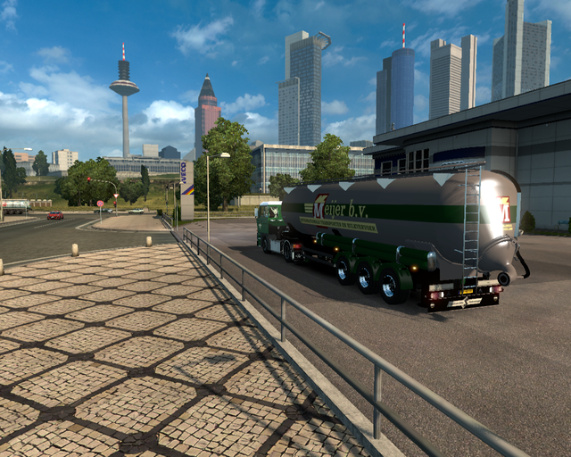 2800 4x2 + silo Kipper Gebr Meijer bv Internationa prive skin ets2