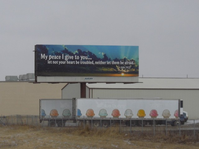 CIMG8521 Billboards, Bikes, Roadsighns