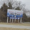 CIMG8479 - Billboards, Bikes, Roadsighns