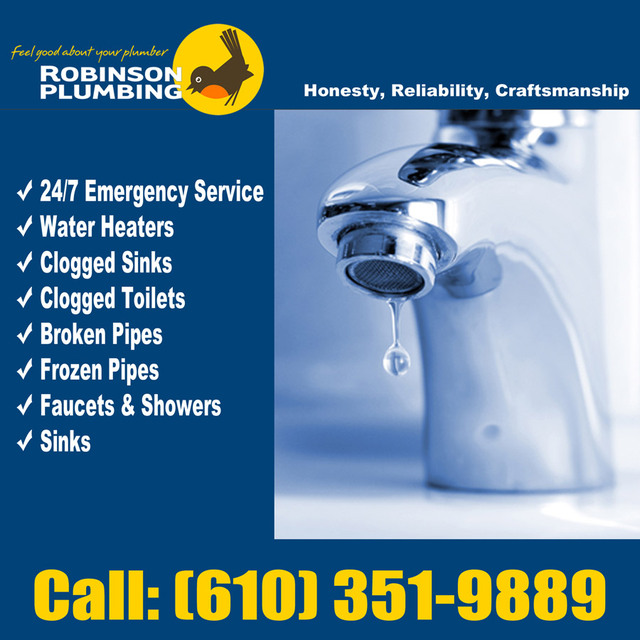 Allentown plumbing contractors Robinson Plumbing