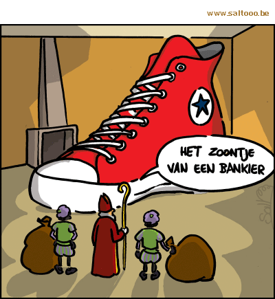 cartoon-schoen-sinterklaas - 