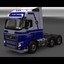 ets2 Volvo Fh 6x2 De Groot ... - prive skin ets2