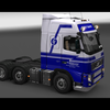 ets2 Volvo Fh 6x2 De Groot ... - prive skin ets2