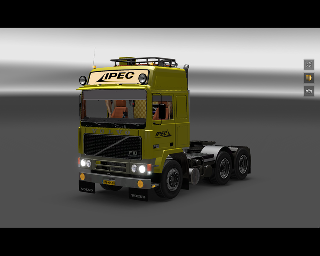 ets2 Volvo F10 6x4 IPEC the European Express Freig prive skin ets2