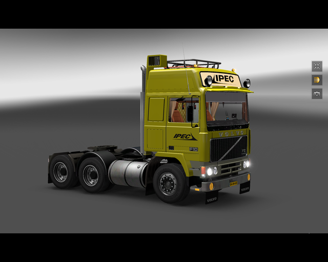 ets2 Volvo F10 6x4 IPEC the European Express Freig prive skin ets2