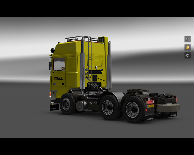 ets2 Volvo F10 6x4 IPEC the European Express Freig prive skin ets2